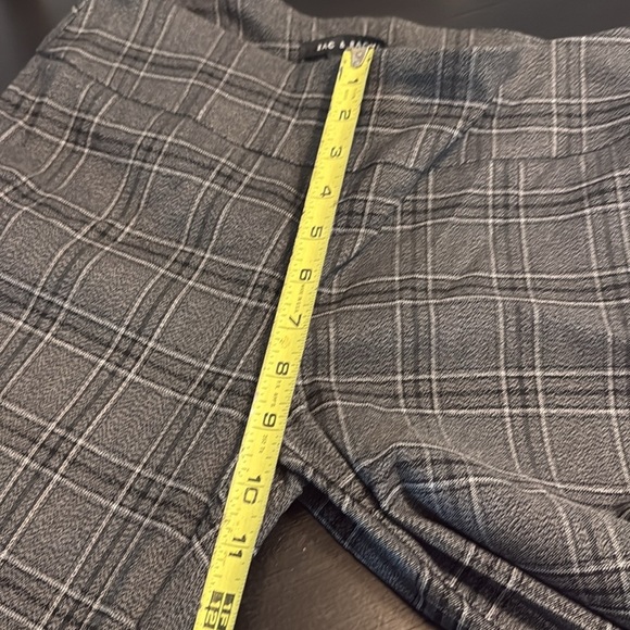 Zac & Rachel Black and Gray Plaid Trousers - Picture 6 of 7